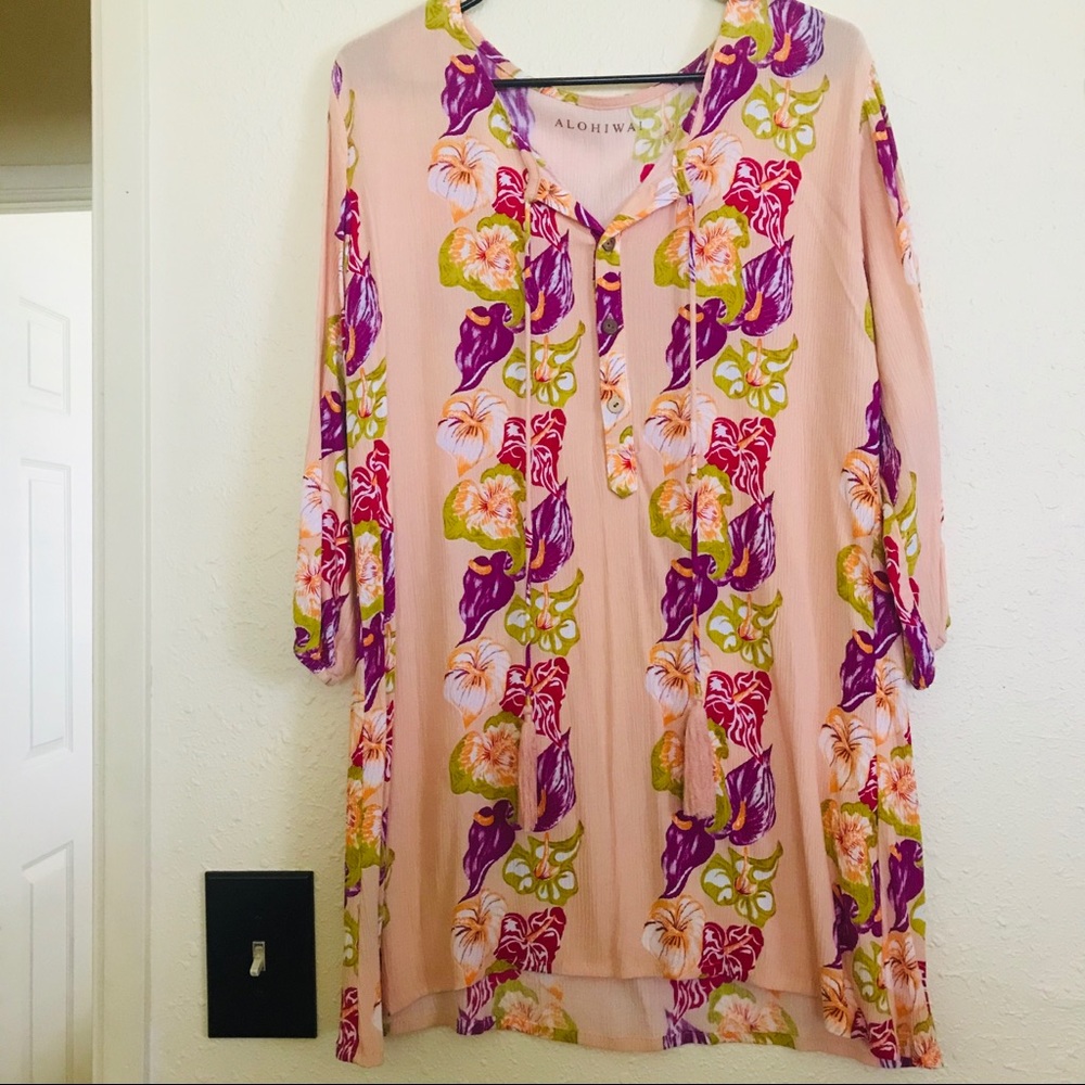 ALOHIWAI TUNIC DRESS